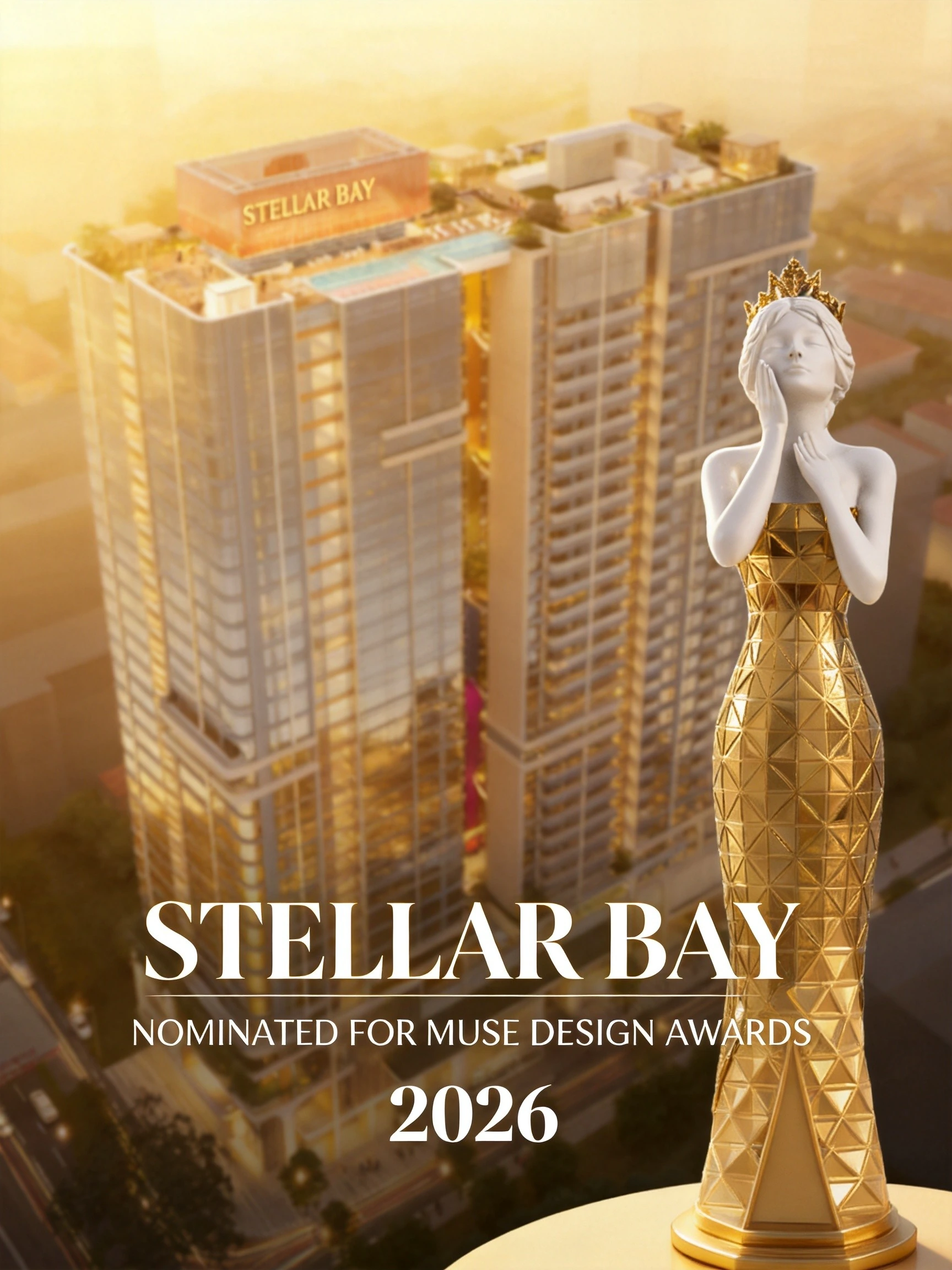 Stellar Bay nominated for two international design awards.